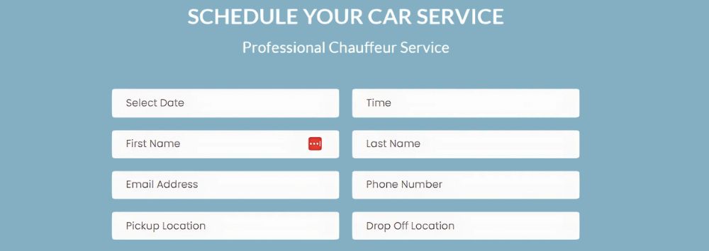 Budget friendly car service Online booking form for Grand Rapids budget friendly car service